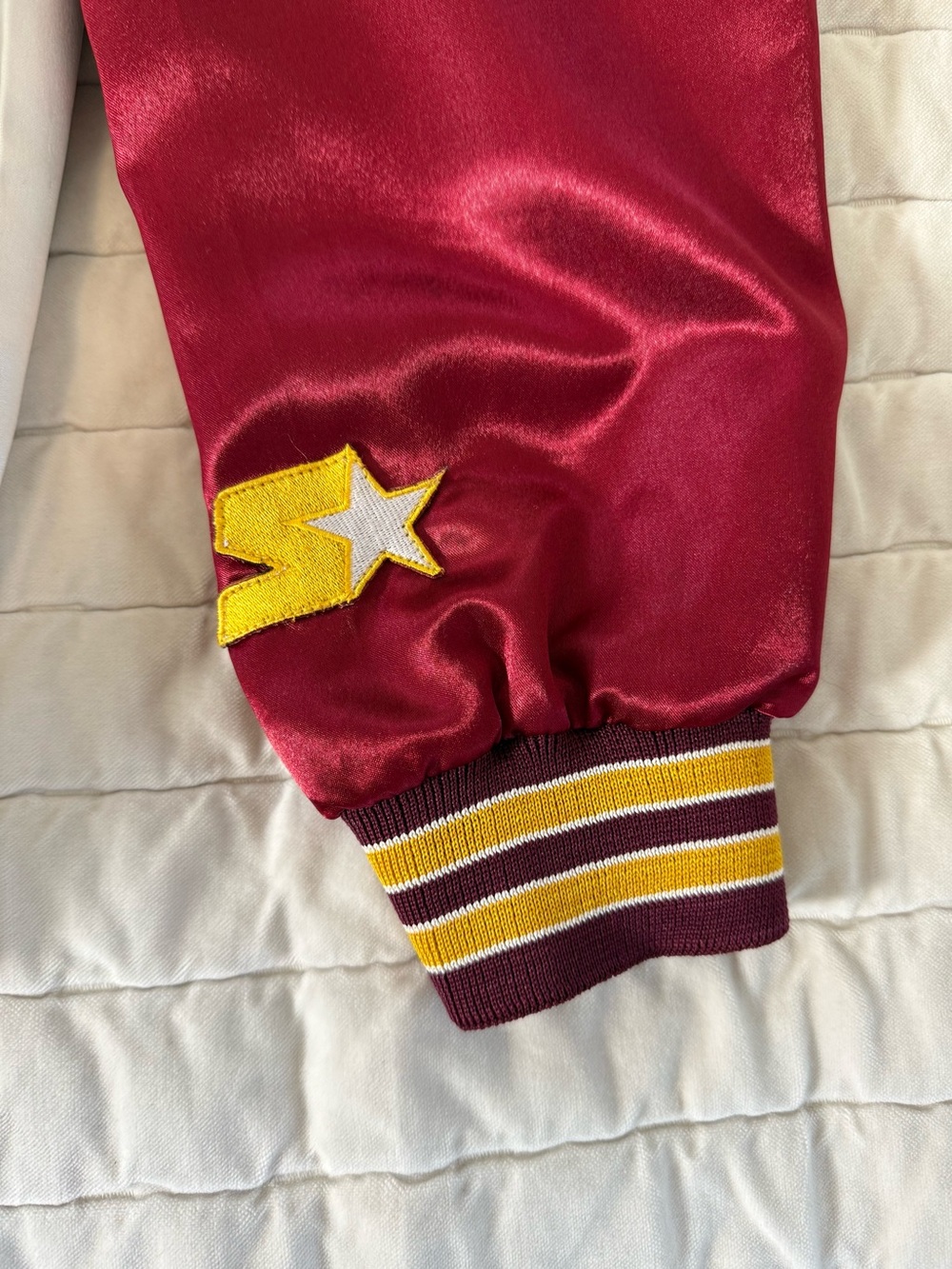 Florida State Seminoles Garnet and Gold Varsity Jacket — Size Large - Picture 10 of 11
